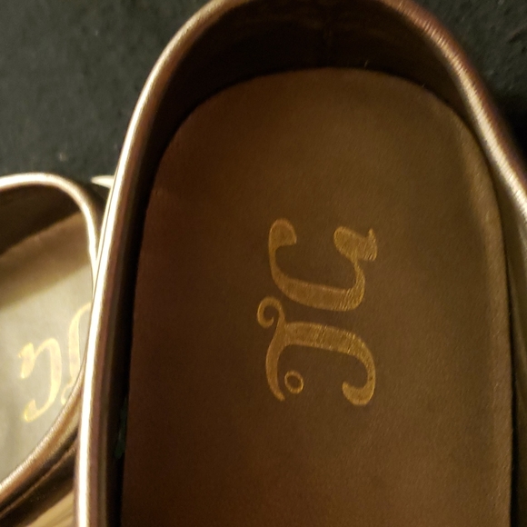 Silver glitter slip on shoes - Picture 6 of 6